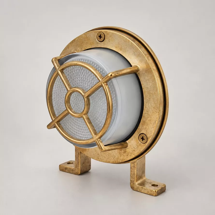 Brass Wall Light