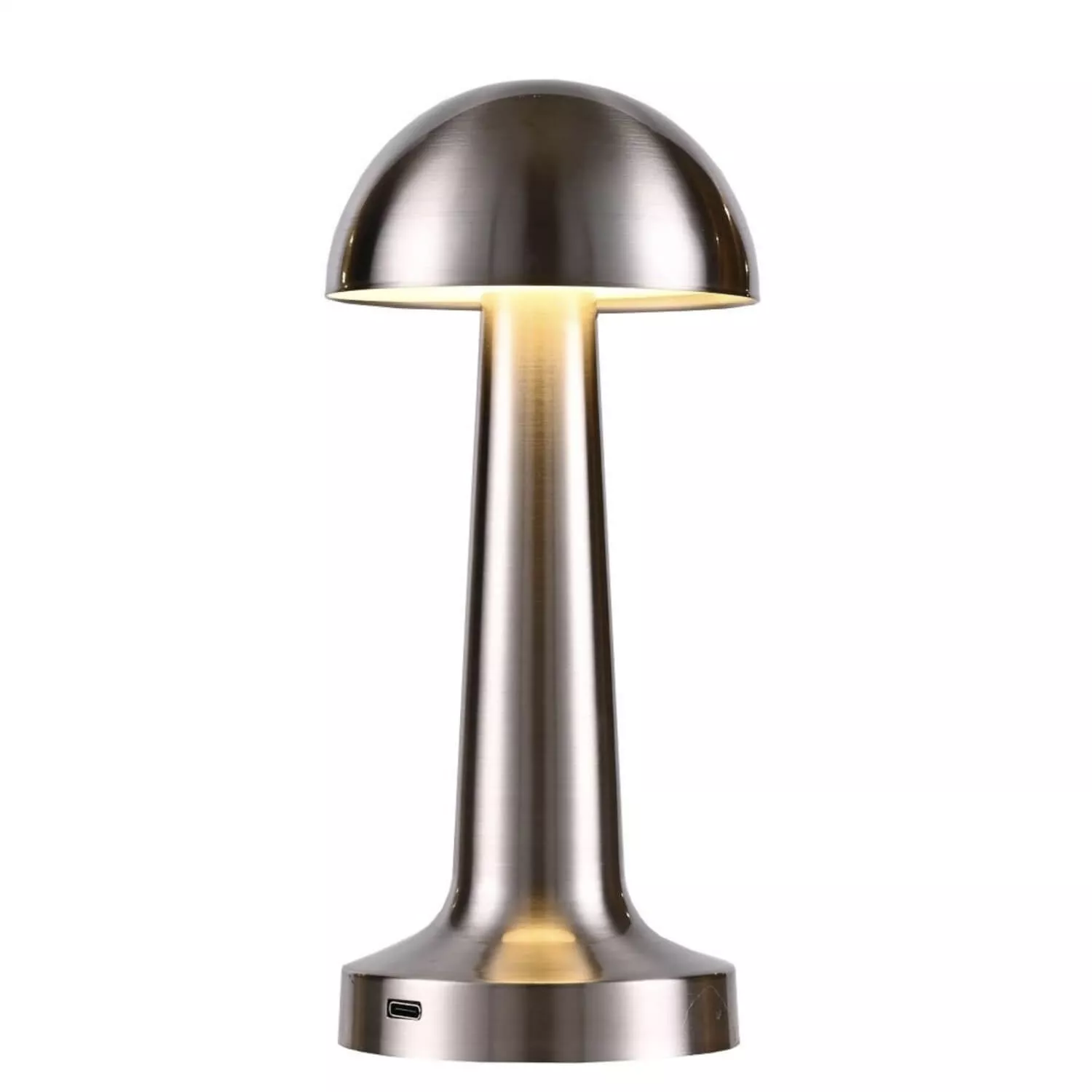 Cosenza Dokunmatik Dim Edilebilir Şarjlı Masa Lambası - 17809-01-18 - Mat Krom