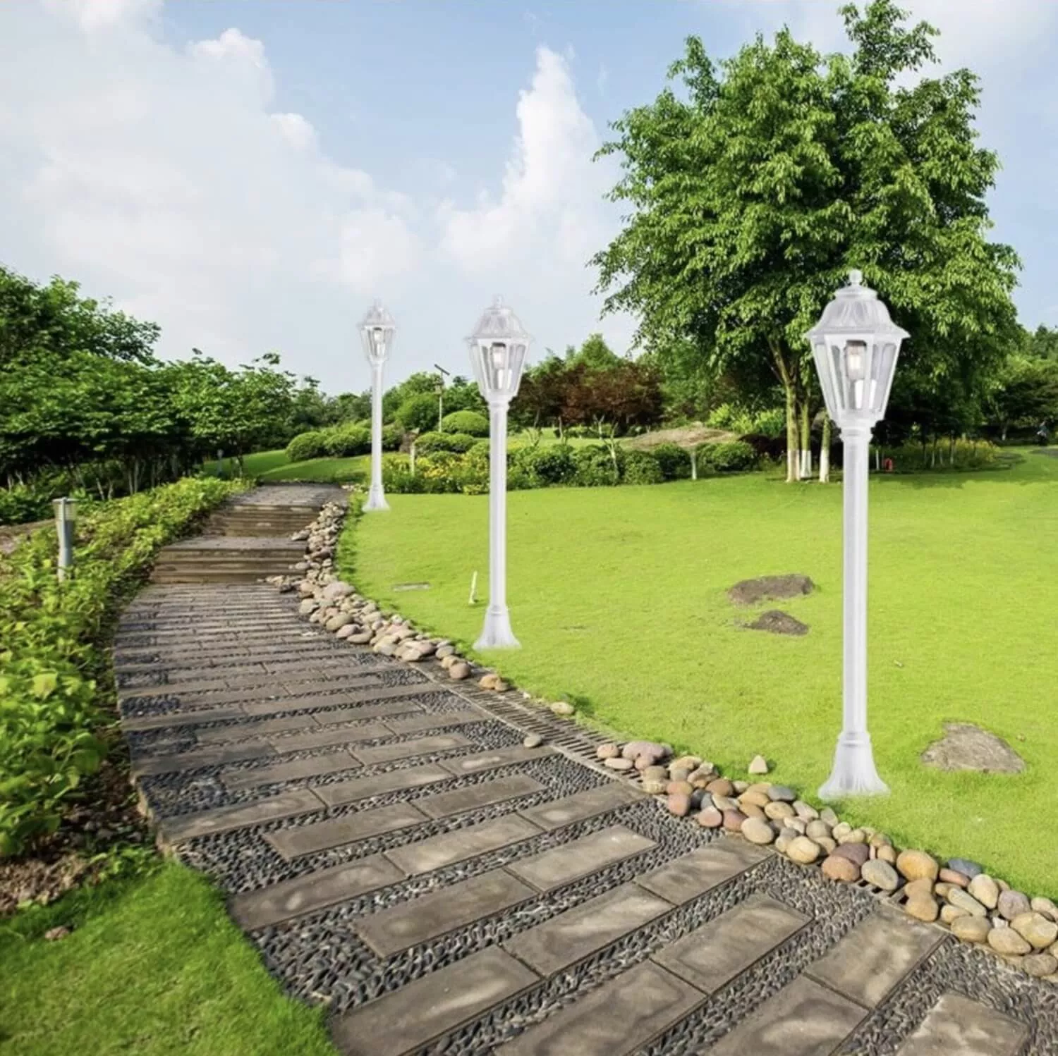 Fumagalli Mızar-Anna 1100 mm Bahçe Armatür 3 Renk